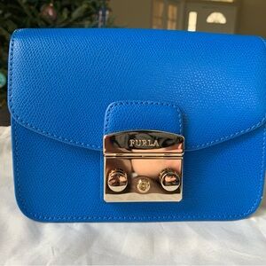 Furla Vibrant Blue Crossbody Bag